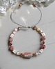 bransoletki z kamieni naturalnych SELF LOVE - amulet - RODOCHROZYT, rodonit, opal, k.górski,  k.różowy