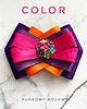 broszki Brosza z Kolekcji COLOR z delikatnymi kolorowymi kwiatkami