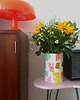 wazony Wazon na kwiaty, różowy, kolorowe lastryko, wys. 20 cm
