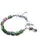 bransoletki wire wrapping Wiosna z rumieńcem  vol. 2 - bransoletka