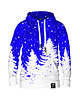 bluzy męskie Męska Bluza z kapturem DR.CROW Christmas Trees B