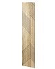 Ozdoby na ścianę Panel frezowany - Oslo - 60x275 cm
