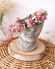 Ślubne ozdoby do włosów Wianek na głowę suszki