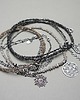 srebrne naszyjniki Diamonds / l. grey/  - naszyjnik