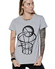 t-shirt damskie T-shirt damski UNDERWORLD Streetball szary