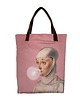 torby na ramię Torba Mr.m x Ravenart "Kobieta z gumą balonową " róż