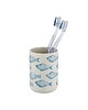 dodatki - łazienka - różne Kubek Pojemnik na Szczoteczki Ceramiczny Fish