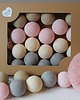 dekoracje świetlne Cotton Balls Pastelove 35 szt.