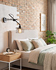 kinkiety Nowoczesny kinkiet do czytania z wysięgnikiem BREMA LOFT