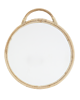 lustra stojące i wiszące Lustro bambus boho 38cm