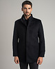 płaszcze i kurtki męskie Męski płaszcz wełniany rivara granatowy