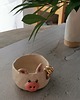 Podstawki pod kadzidełka ŚWINKA ceramiczna miseczka