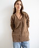 kardigany damskie Kardigan Taylor orzechowy