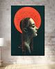 plakaty Pył księżycowy - Plakat - Druk - Kolaż, Abstrakcja, Surrealizm, Loft #23