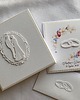 zaproszenia i kartki na ślub Kartka ślubna z pudełkiem i kopertą, WP 31