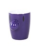 kubki Kubek porcelanowy fioletowy, duński design, lata 70, HOPTIMIST