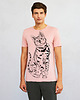 t-shirty męskie Bengal Cat  Men's T-shirt light pink