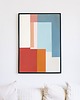 plakaty Plakat - Abstract shapes 6