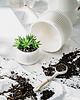 doniczki Mała doniczka 71P02.120.WHITE / eko / zero waste / minimalizm