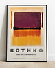 grafiki i ilustracje Mark Rothko, plakat wystawowy