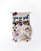 makramy Makatka "You  Go  Girl "