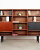 regały i półki Biblioteczka tekowa, duński design, lata 70, produkcja: Dania