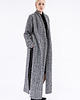płaszcze damskie Woolen cardigan coat