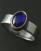pierścionki srebrne Labradoryt navy blue