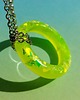 wisiory Naszyjnik- Neon Lime