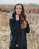 bluza z kapturem damska Bluza Flamingos black