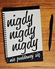 notatniki i albumy Nigdy nie poddawaj się notes z eko papieru