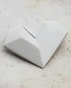 broszki Broszka Porcelanowa Origami Serce Biała