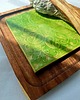 Ozdoby na ścianę Kafel ceramiczny podstawka palo santo
