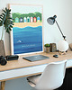 plakaty Plaża w Melbourne - plakat 50x70 cm