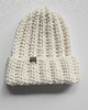 czapki damskie Czapka wełniana ecru
