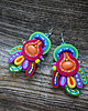 kolczyki soutache Bajkowe kolczyki soutache
