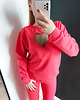 komplety damskie DRES BAWEŁNIANY SERCE I267 KORAL