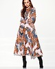 sukienki maxi damskie  Sukienka szmizjerka maxi wzory LG503 - druk 11