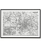 plakaty Plakat Wrocław-Plakat mapa-Miasto