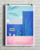 plakaty Maroko - vintage plakat