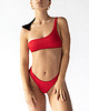 stroje kąpielowe i kostiumy kąpielowe damskie TROPIKO SWIMWEAR - RIVIERA BIKINI TOP czerwony