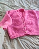 swetry damskie  Sweter alpaka merino PinkSerduszko