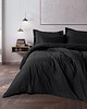 pościel Zestaw pościeli 22 Owce - PLAIN 100% bawełna czarny 200x220 cm