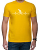 t-shirty męskie Koszulka T-SHIRT EKG Biker Yellow
