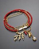 chokery Sea collection - Koral red vol. 3 /choker/ 22.03.26