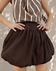 spódnice mini Brown Baby - spódnica bombka