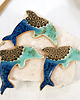 magnesy Ceramiczny delfin -  magnes na lodówkę