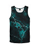 t-shirty dla dziewczynki Bokserka Top Girl DR.CROW Marble Turquoise