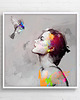 obrazy Obraz na płótnie "&Bird" 100x100 cm
