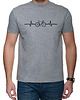 t-shirty męskie Koszulka T-SHIRT EKG Szosa szara
